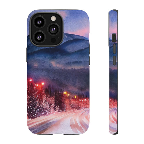 Christmas in Vail Colorado - Impact Resistant Phone Case iPhone 13 Pro Matte